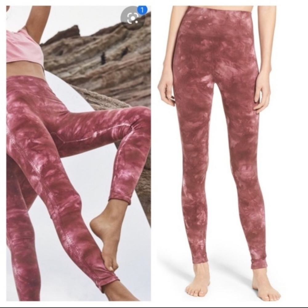 FREE PEOPLE MOVEMENT Tie-dyed High-Rise Legging